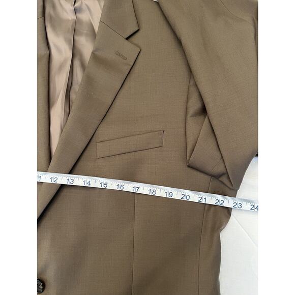 Lauren Ralph Lauren LRL 100% Wool 2 Button Blazer Sport Coat Jacket 44L - Picture 7 of 12